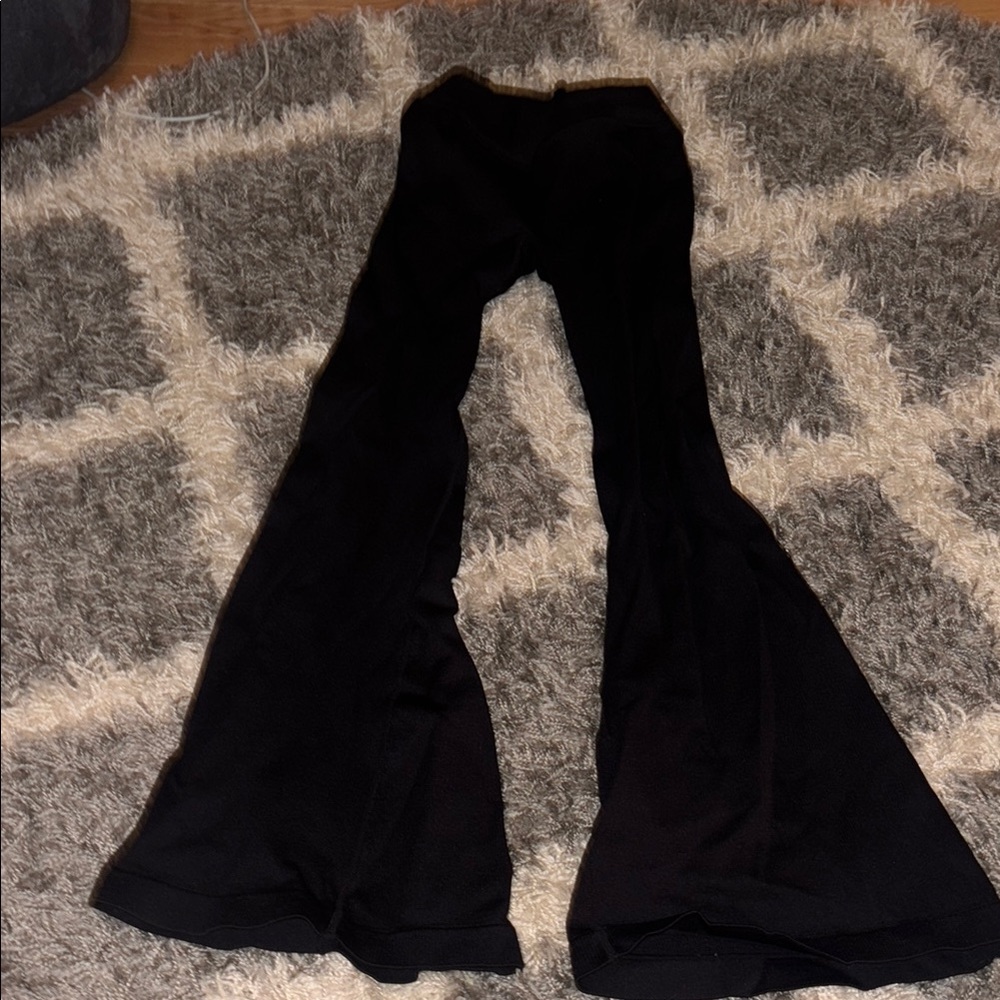 Black Flared Pants
